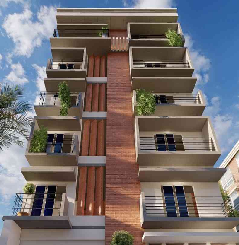 A SIX-STORY APARTMENT IN HABIGANJ
